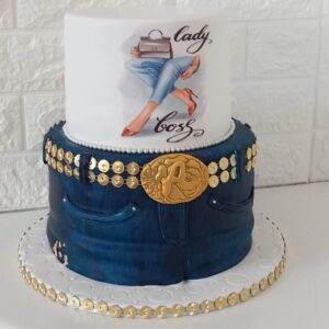 2-Tier Cakes – Fondant