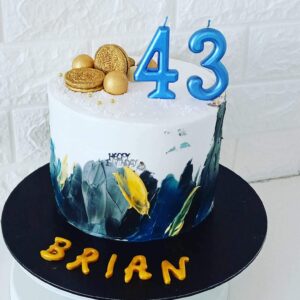 Single-Tier Cakes – Buttercream/Fresh Cream