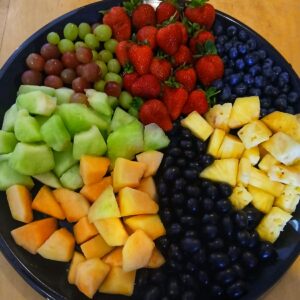 Fruit Kebab Platter